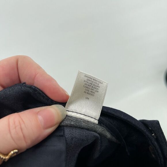 Van Heusen Studio modern fit stretch dark blue denim color size 0 EUC - Picture 13 of 14